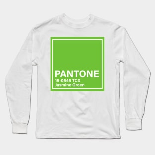 pantone 15-0545 TCX Jasmine Green Long Sleeve T-Shirt